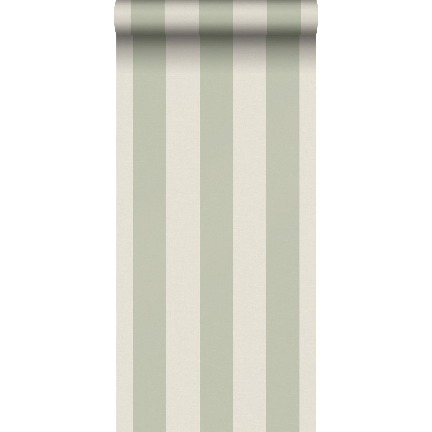 Sanders & Sanders Tapete Streifen Grün und Beige 53 cm x 10.05 m günstig online kaufen