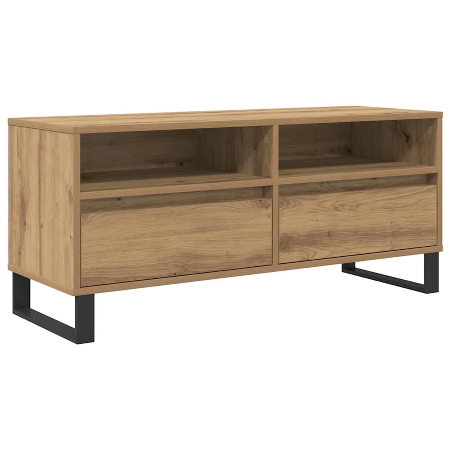 vidaXL TV-Schrank mit Schubladen Artisan-Eiche 100 x 34,5 x 44,5 cm 881787 günstig online kaufen