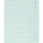 Weiße Gardinia Aluminium Jalousie, 60x175 cm, für Fenster, Lichtregulierung.