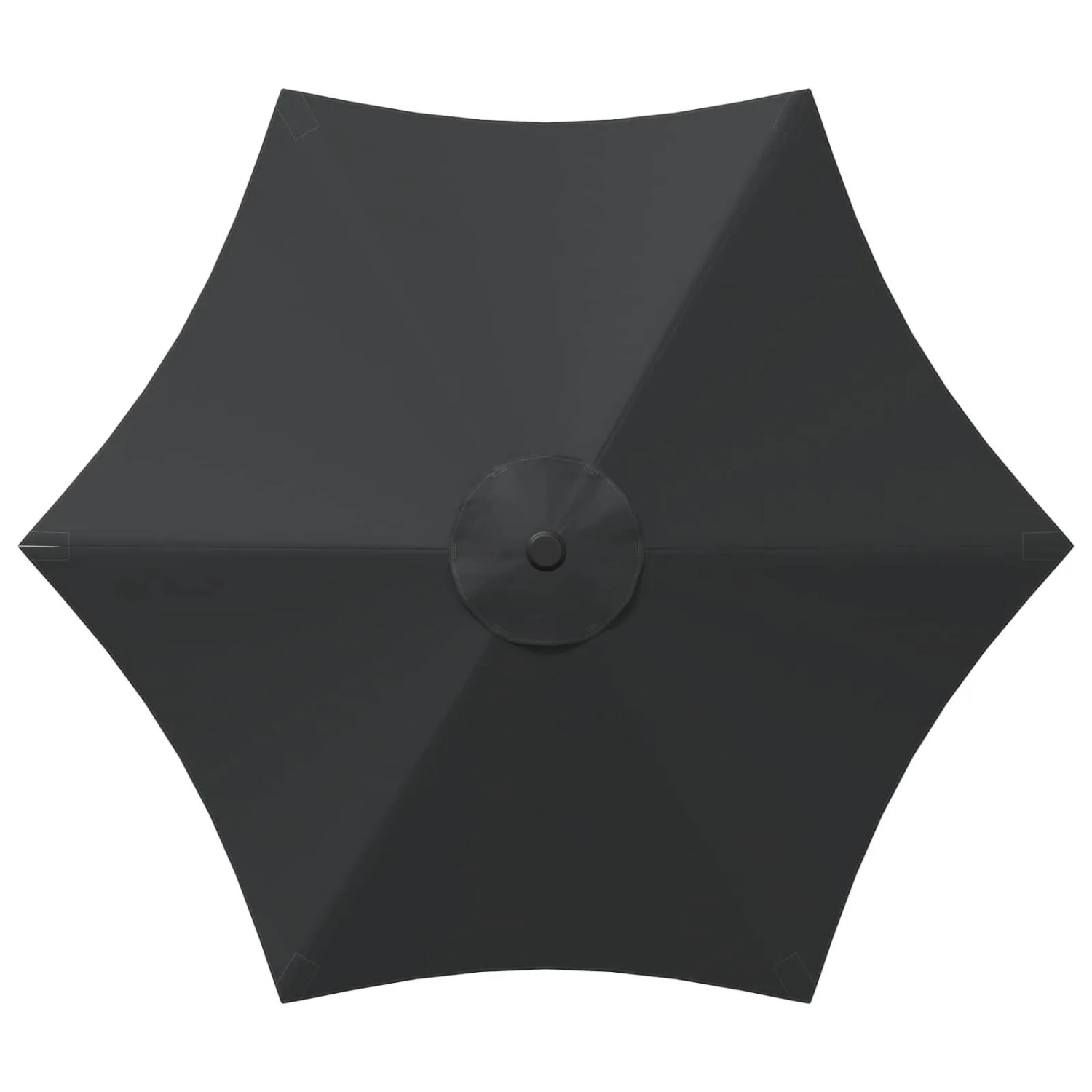 vidaXL Gartenparasol mit LED-Lichtern und Sockel 230 x 230 cm 42036251