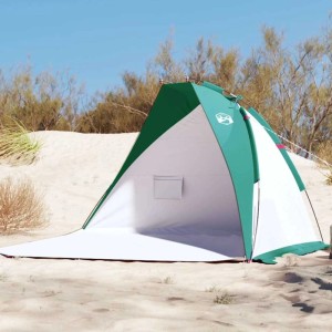 vidaXL Strandzelt Meergrün 268x223x125 cm 185T Polyester 94407