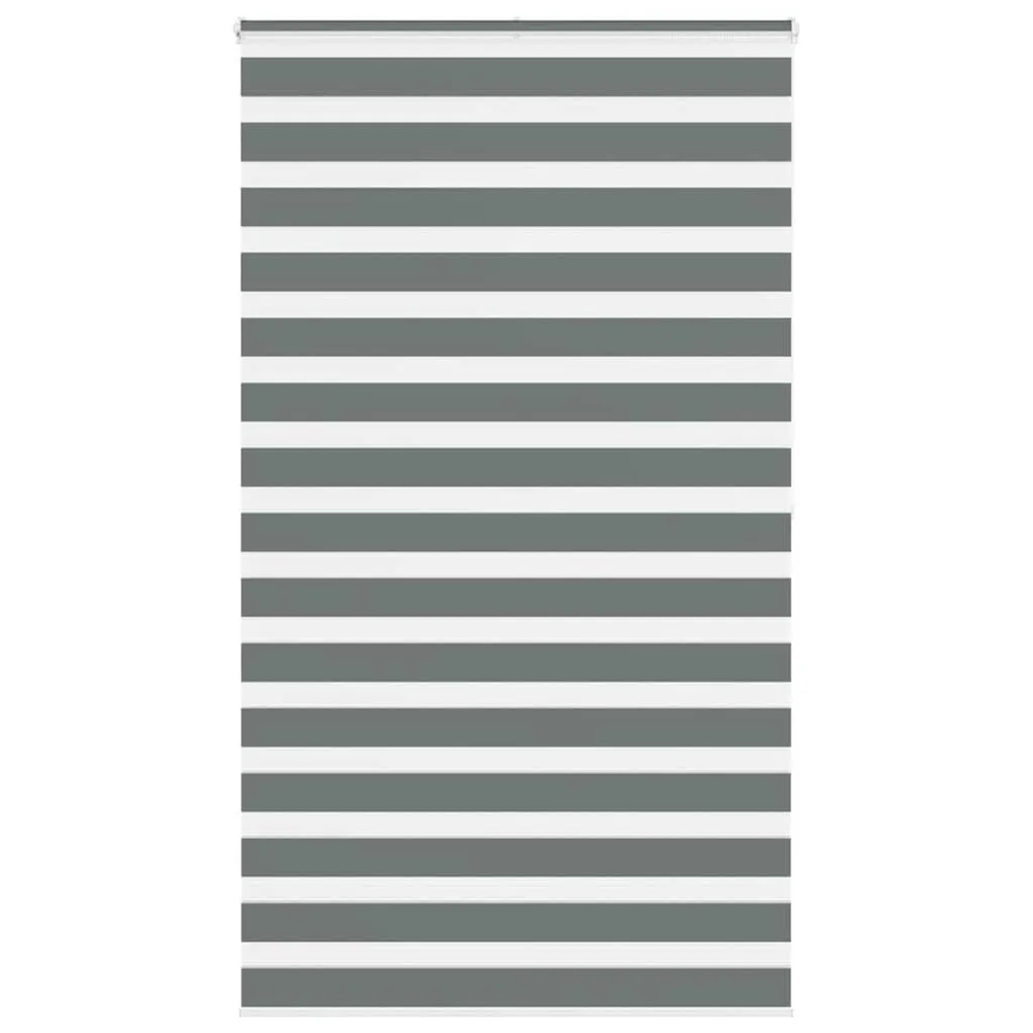 vidaXL Doppelrollo Dunkelgrau 120x200 cm Stoffbreite 115,9 cm Polyester 401 günstig online kaufen