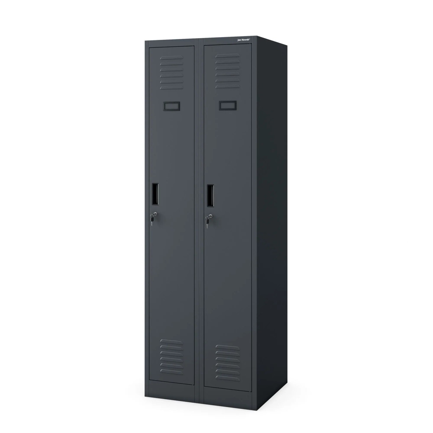 Jan Nowak Spind Umkleideschrank KACPER II 180 x 60 x 50 cm Anthrazit