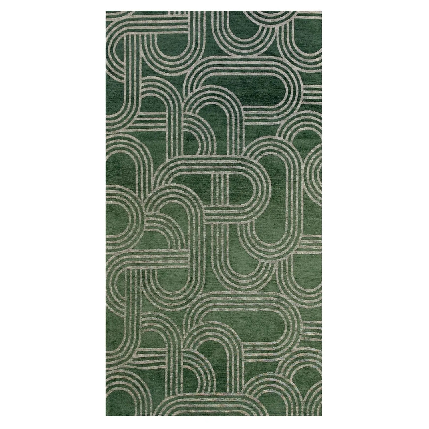 Lola&Moi Teppich Green Dream Grün 80x150cm