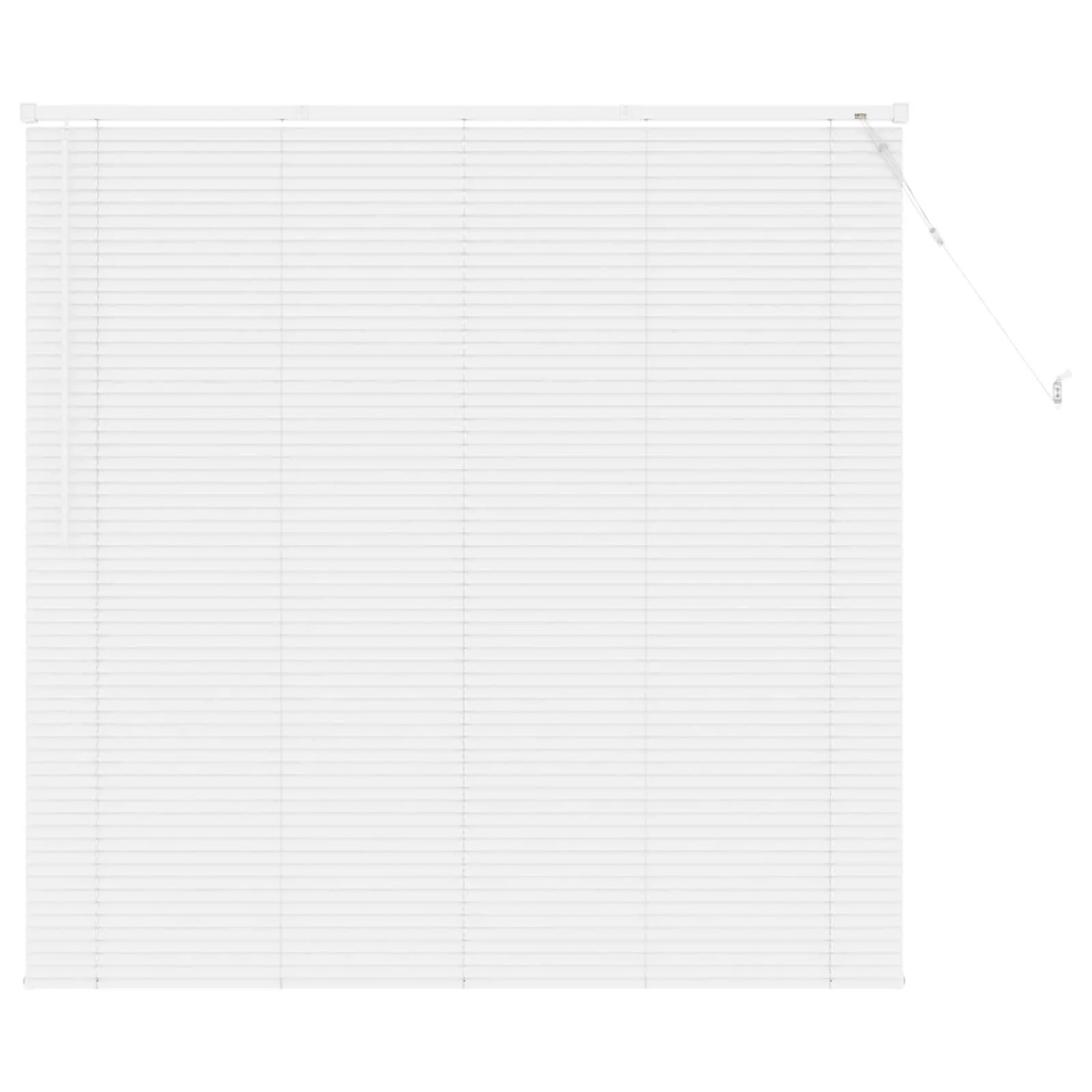 vidaXL Venetianer Jalousie Weiß 150 x 160 cm PVC 42003718