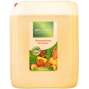 Kanister Biplantol Pflanzenstärkungsmittel Gemüse 10l für gesunde Pflanzen.