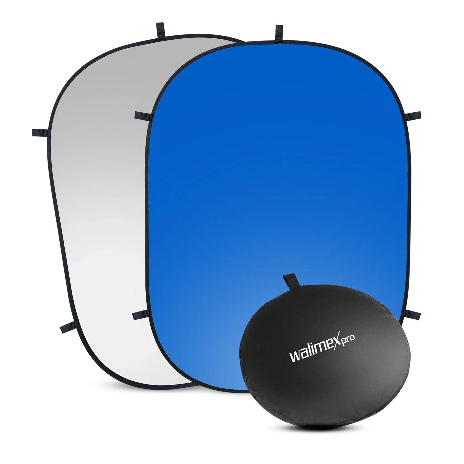 Walimex Pro 2 In 1 Falthintergrund 180X200Cm Fotohintergrund Hintergrund Studio