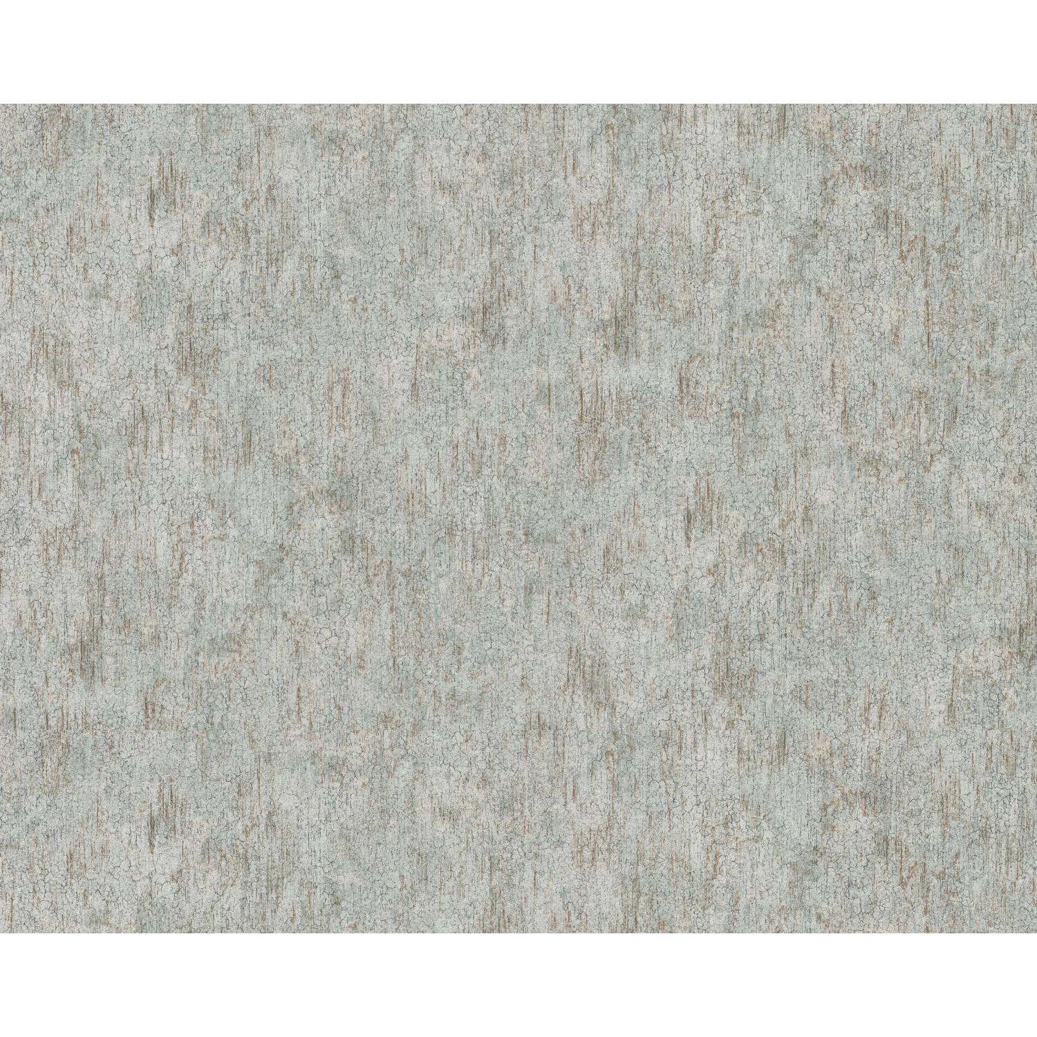 EDEM 410ST18 Struktur Tapete Spachteloptik Metallic blass-Grün Gold 1,06 m günstig online kaufen