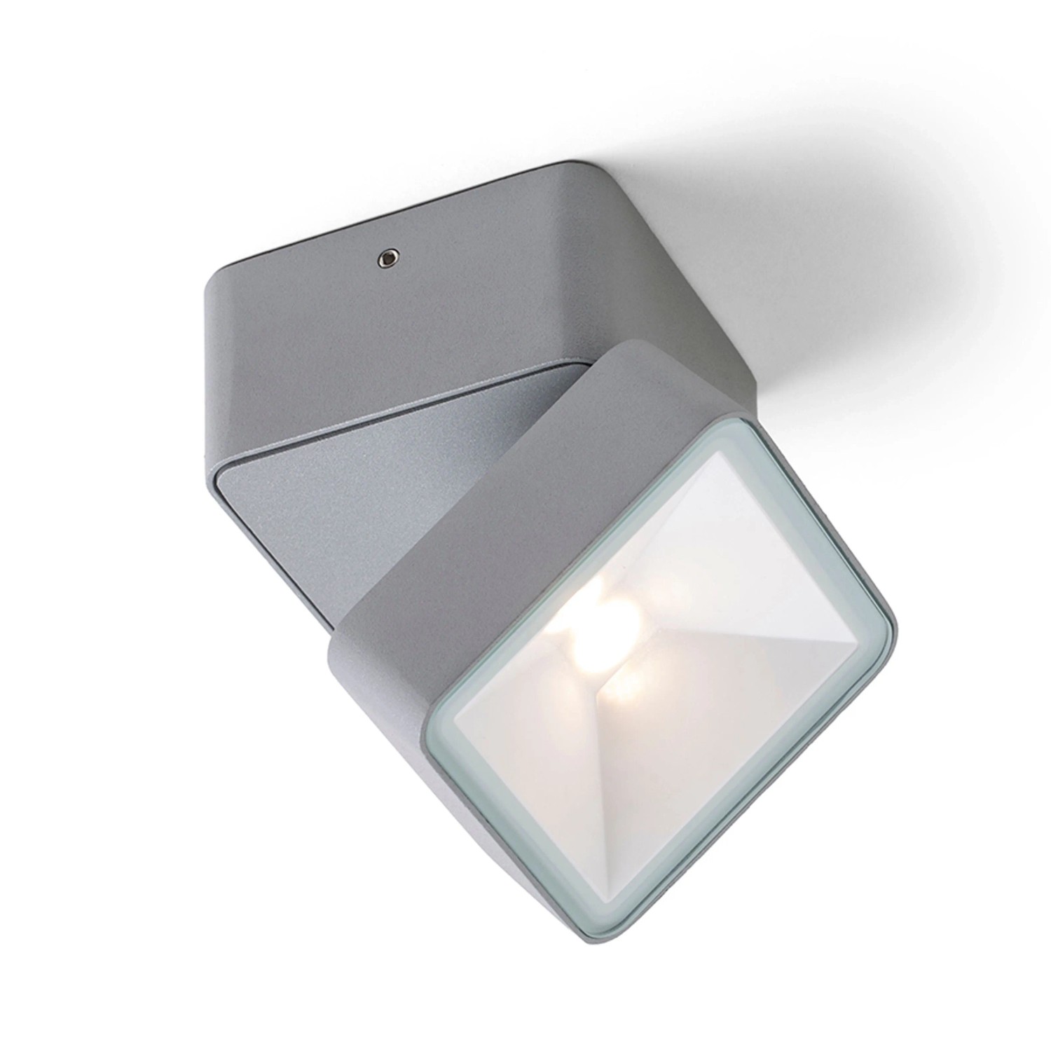Rendl Aussenleuchte Flavio Sq Lichtgrau 6 W IP54