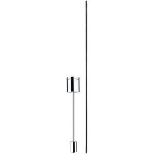 Paulmann URail Stangenabhängung, 125/250mm, Alu gebürstet, für Schienensysteme.