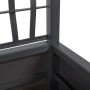 vidaXL Pflanzkübel mit Rankgitter Dunkelgrau 80x36x140 cm PP 368780_6