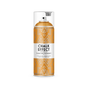 COSMOS LAC Kreidefarbe Spray Chalk Effect  Hochwertige Chalky Kreidesprühfarbe Farbspray  Spray Paint Farbe Toskanischer Sonnenuntergang