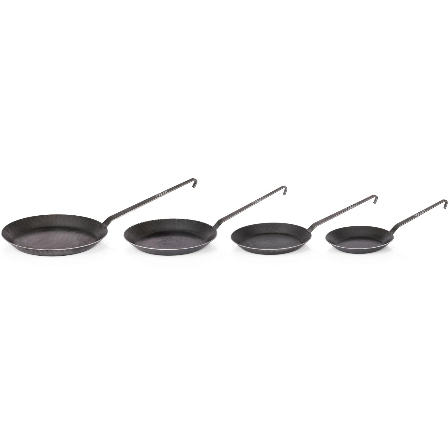 Petromax schmiedeeiserne Pfannen, 4 Größen für Grill & Küche.