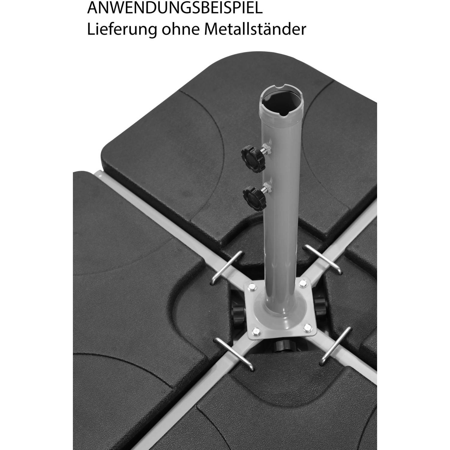 Gartenfreude Sonnenschirmständer zum Befüllen bis zu 80 kg kaufen bei OBI