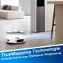 Ecovacs N20 PRO PLUS Saugroboter mit TrueMapping Technologie und beutellosem Staubbehälter.