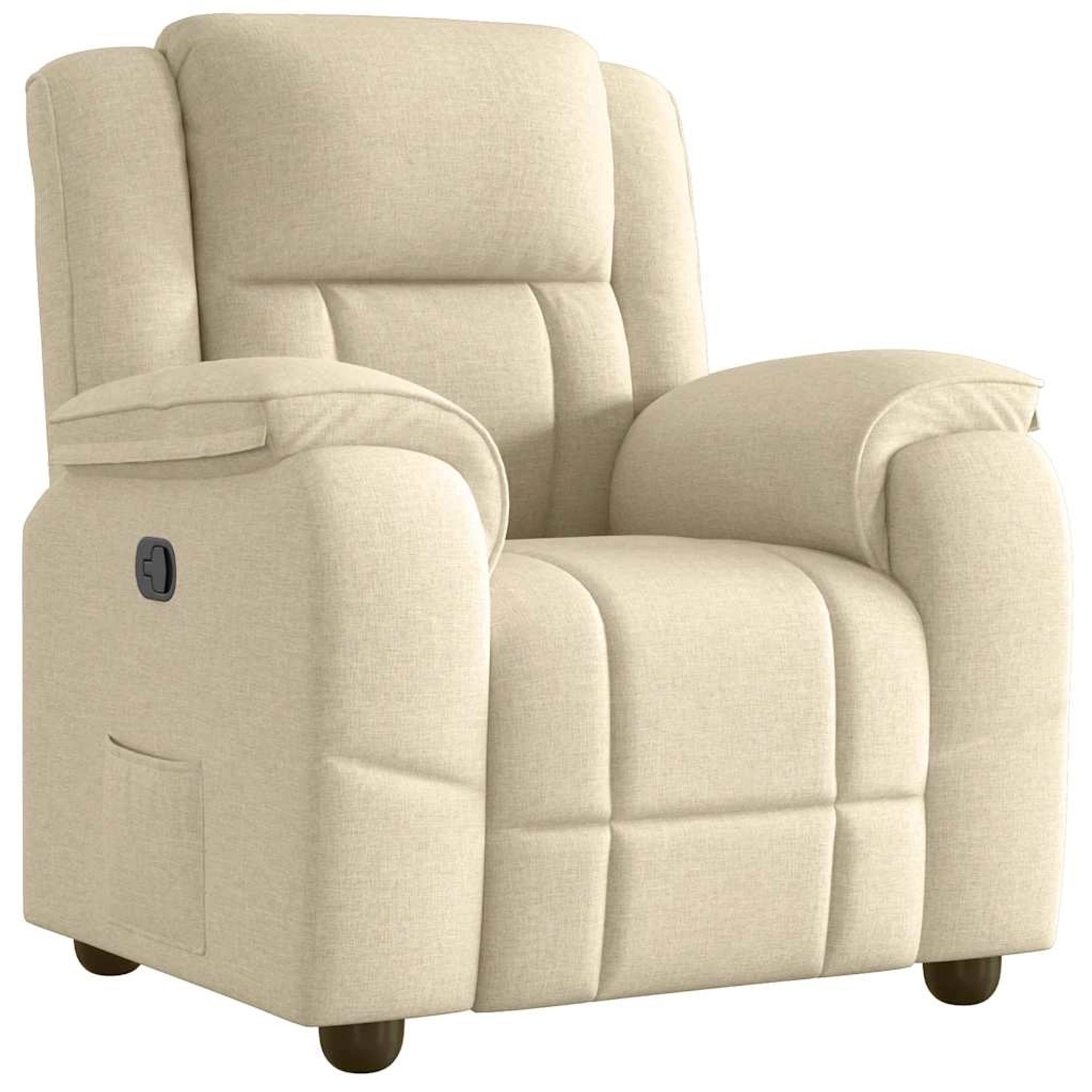 vidaXL Relaxsessel Creme Stoff 4015708 günstig online kaufen
