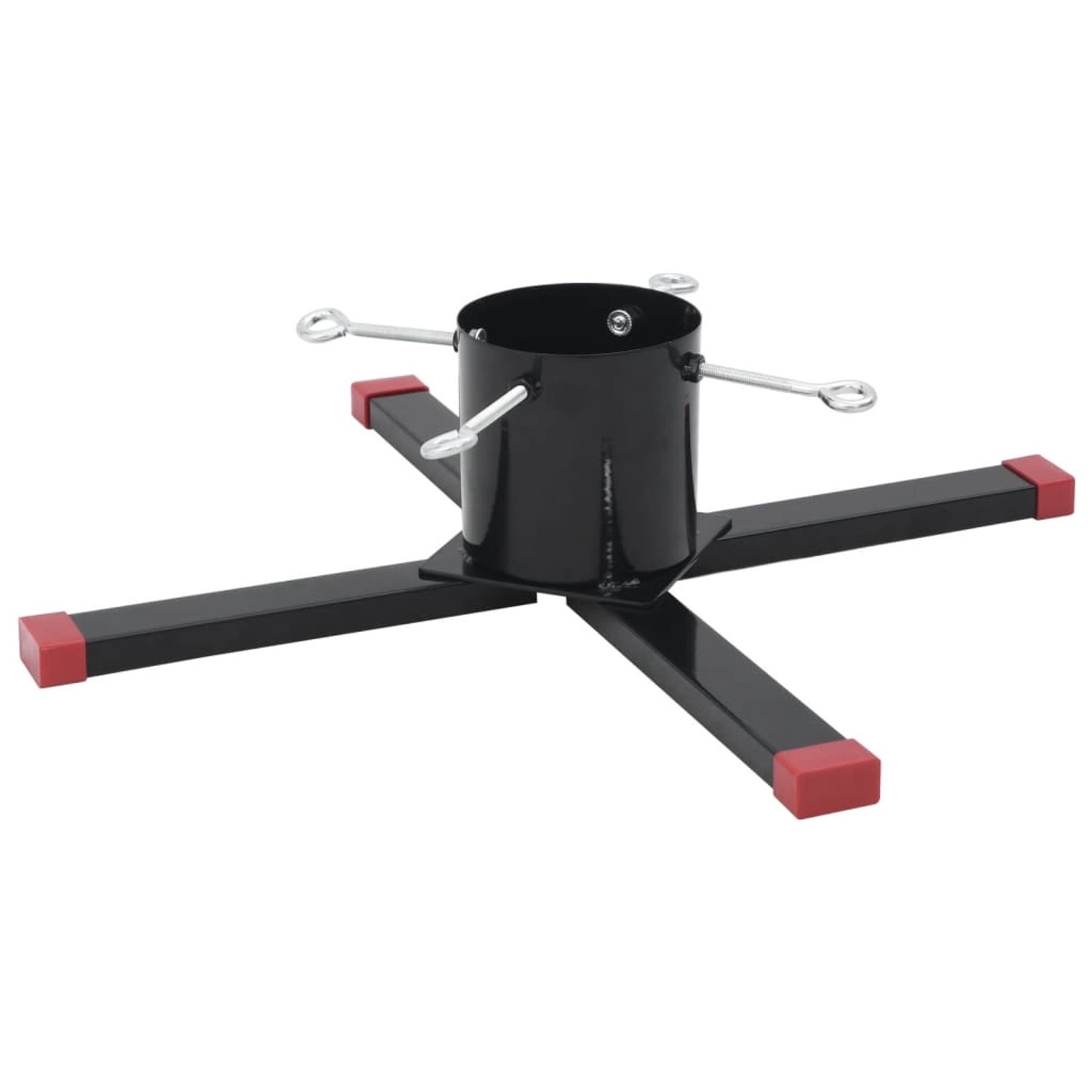 Thumbnail - vidaXL Christbaumständer Schwarz 61x61x15,5 cm 4018977