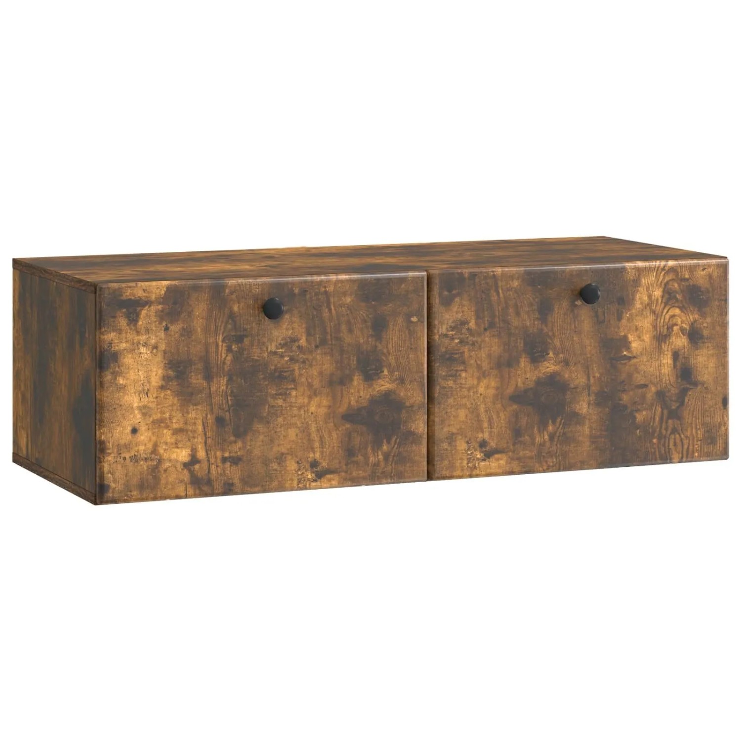 vidaXL Wandmontierter TV-Schrank Geräucherte Eiche 98 x 41 x 30 cm 899210