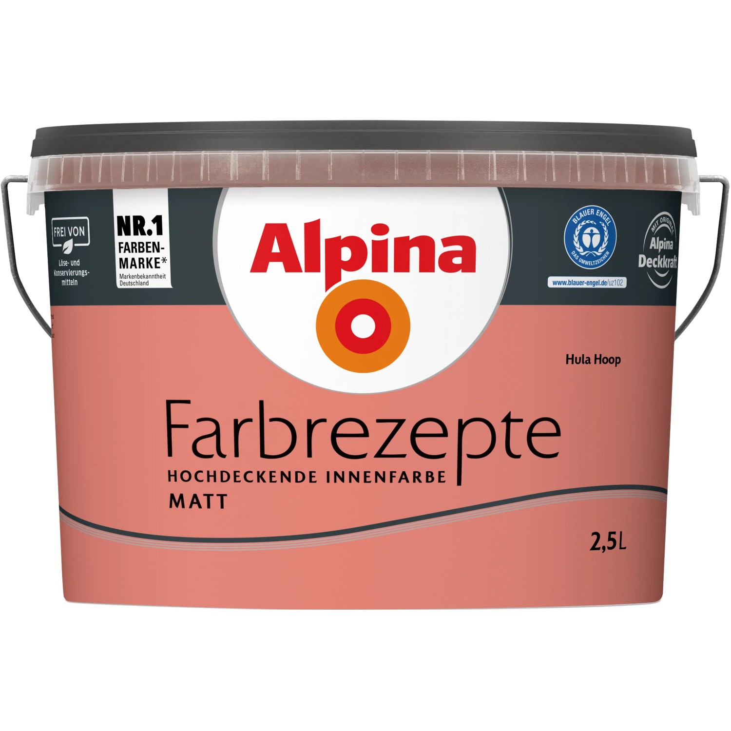 Alpina Farbrezepte Hula Hoop matt 2,5 Liter