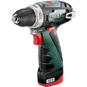 Metabo Akku-Bohrschrauber PowerMaxx BS Basic mit Akku und Koffer.