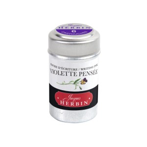 Jacques Herbin Tintenpatronen Patronen Lila 6er Violett