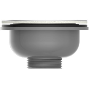 Kirchhoff Siebkörbchen Eco Save für Spüle, Edelstahl, grau. Spülen-Zubehör für Abfluss.