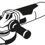 Bosch Expert Winkelschleifer mit montierter Fiberscheibe X-Lock R782 Ø 125 mm.