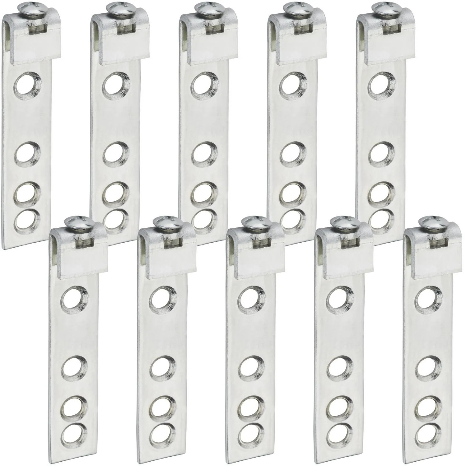 SOTECH 10 Stück Schrankaufhänger 100 kg Stahlausführung für Hängeschrank