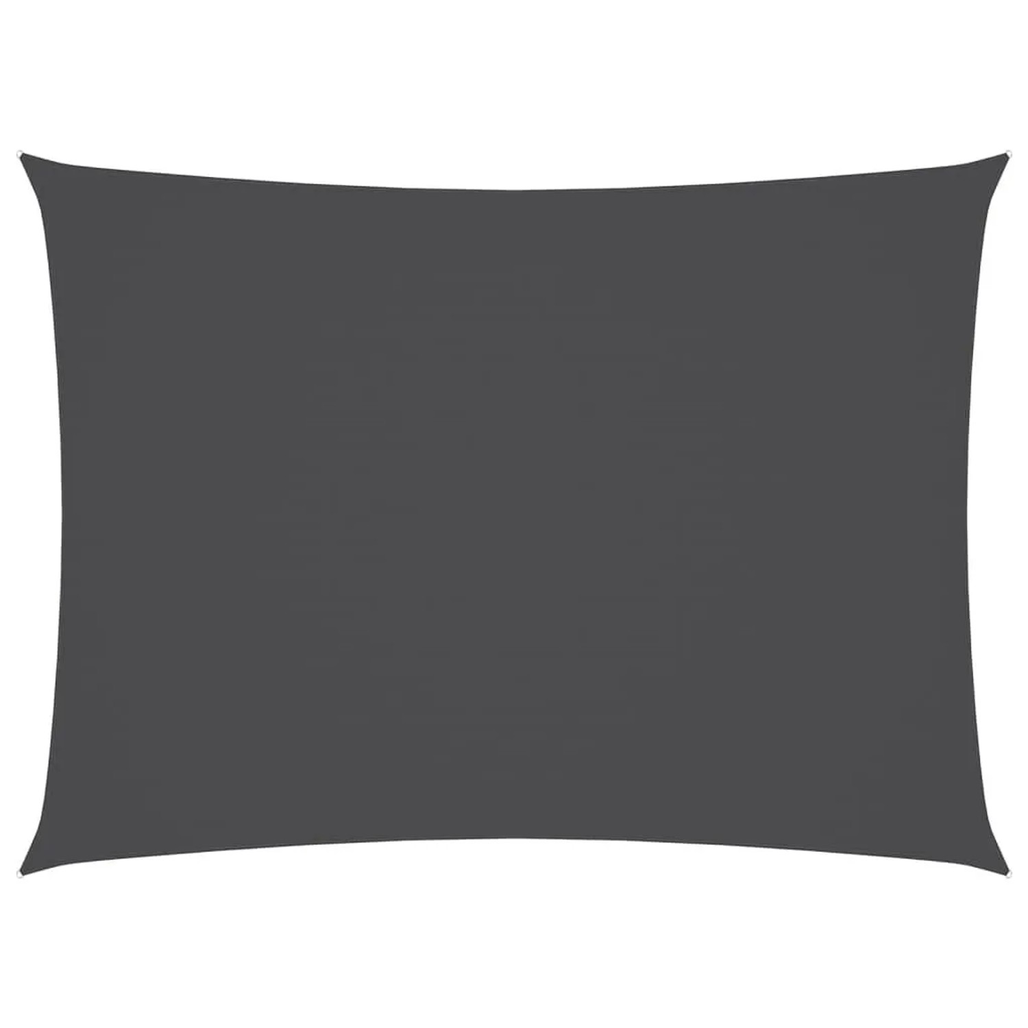 vidaXL Sonnensegel Oxford-Gewebe Rechteckig 3x4,5 m Anthrazit 135101