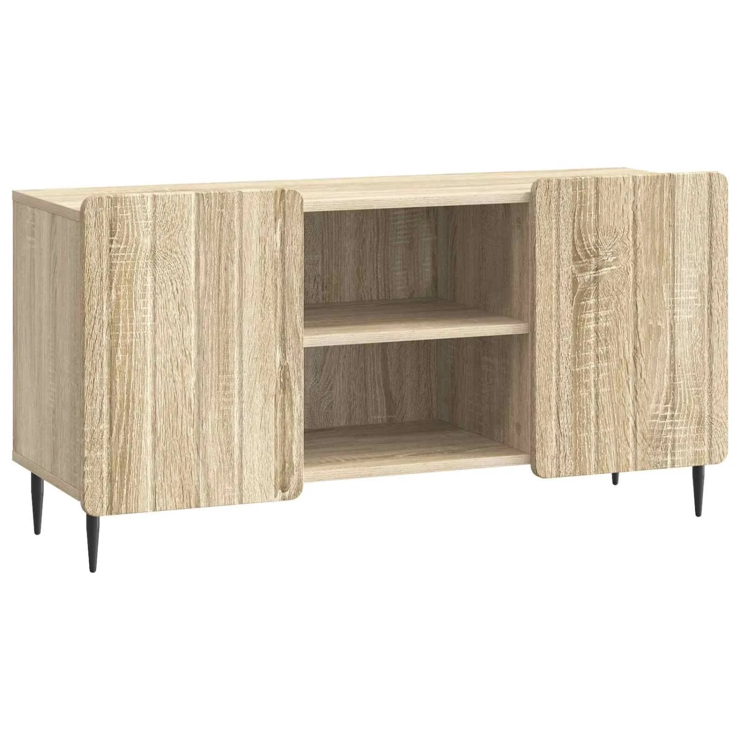 vidaXL TV-Schränk Sonoma-Eiche 102 x 34,5 x 52 cm Holzwerkstoff 894467
