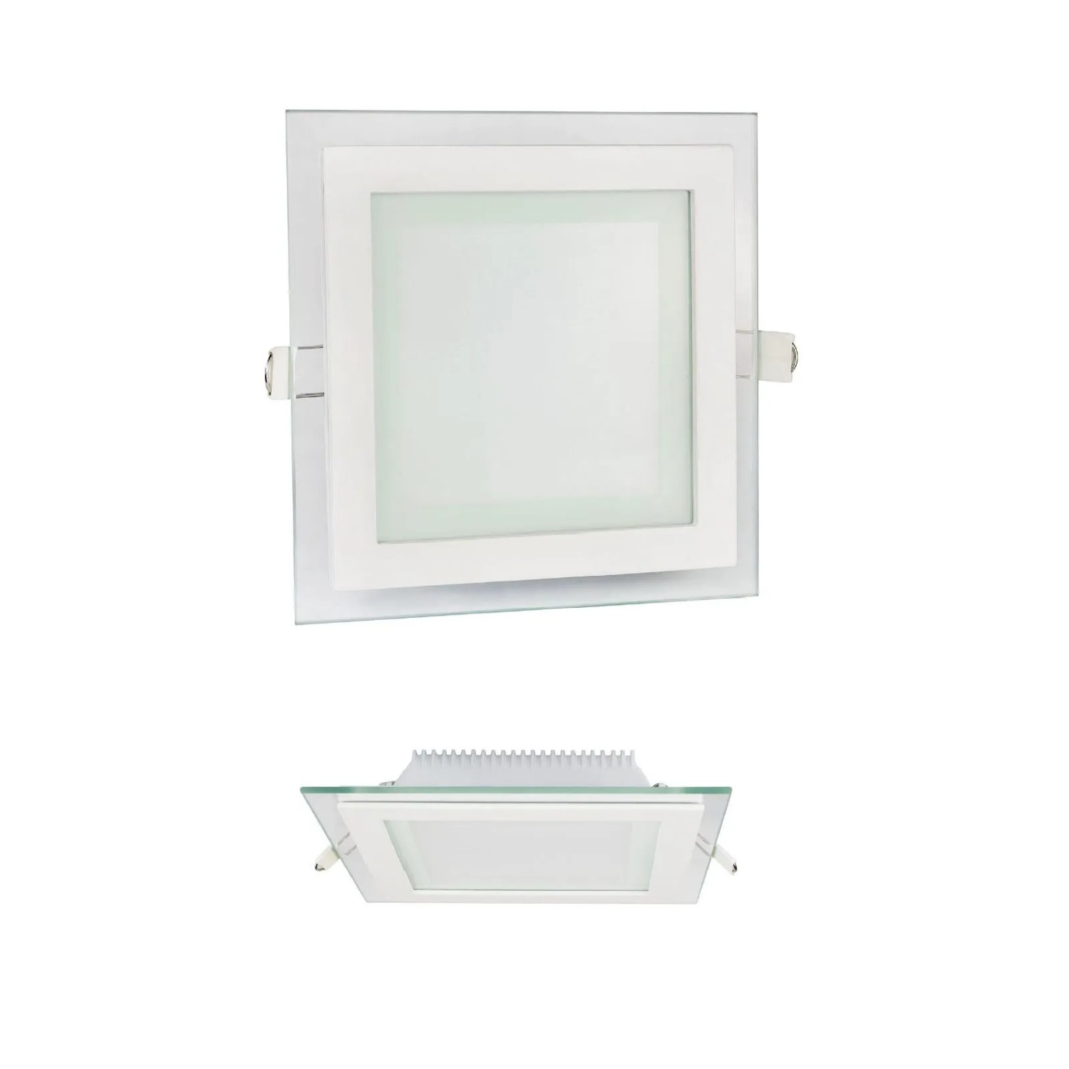 SOTECH LED Einbaustrahler ECO 6W 100 x 100 mm Kaltweiß Quadratisch mit Trafo