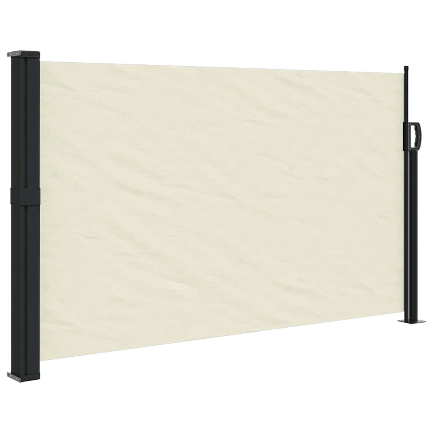 furnicato Seitenmarkise Ausziehbar Creme 117x300 cm günstig online kaufen