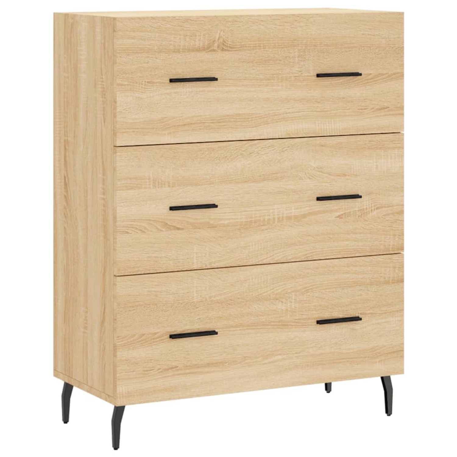 vidaXL Sideboard Sonoma-Eiche 69,5x34x90 cm Holzwerkstoff 827871 günstig online kaufen