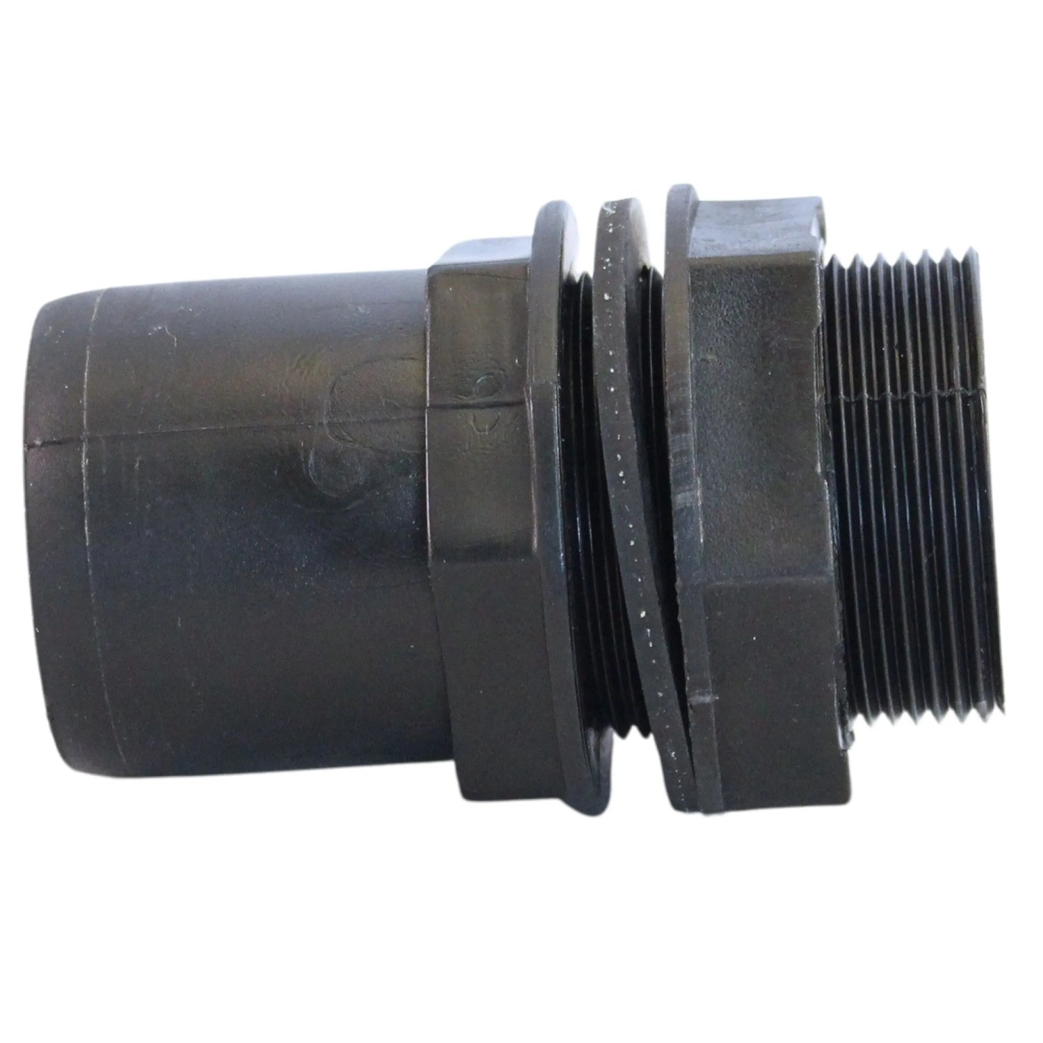 Tankdurchführung 47,8 mm (G 1 1/2 Zoll) auf HT-Spitzende DN50 PP