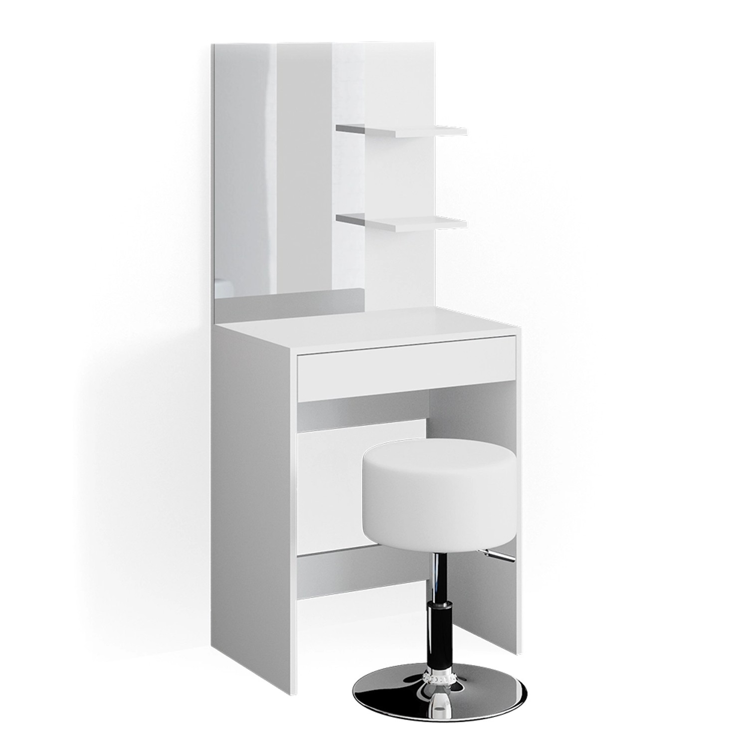Vicco Schminktisch Isabelle Weiß 60 cm mit Hocker günstig online kaufen