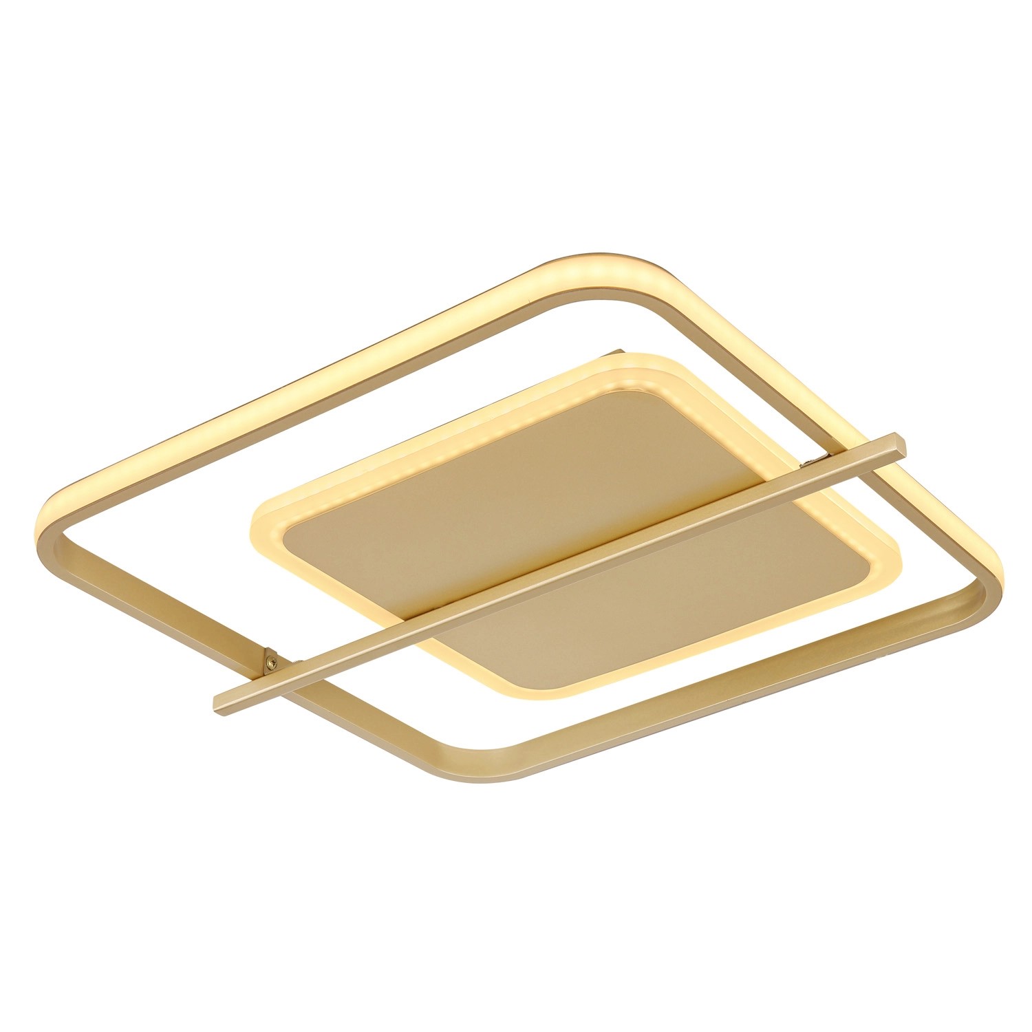Globo LED-Deckenleuchte Reball Gold 40 x 36 cm