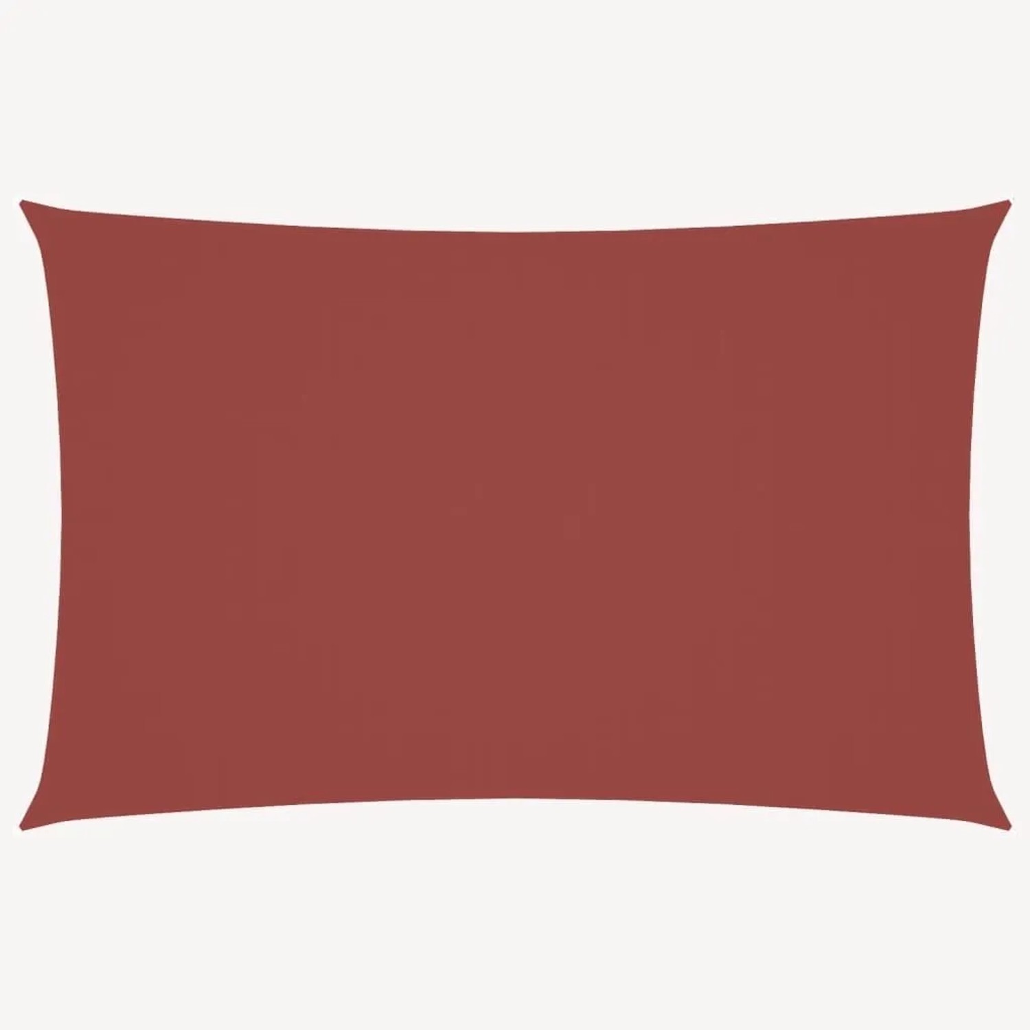 Furnicato Sonnensegel Oxford Gewebe Rechteckig 2 5x5 M Terrakotta Rot
