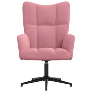 vidaXL Relaxsessel Rosa Samt 328099
