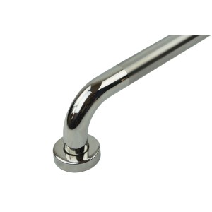 Bagnoxx Haltegriff, 30cm, Edelstahl, silber. Badewannengriff für sicheren Ein- und Ausstieg.