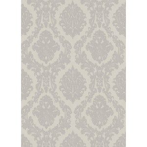 Erismann Vliestapete Versailles Royal, 10,05x0,53m, Taupe mit opulentem Ornament und Glimmereffekt.