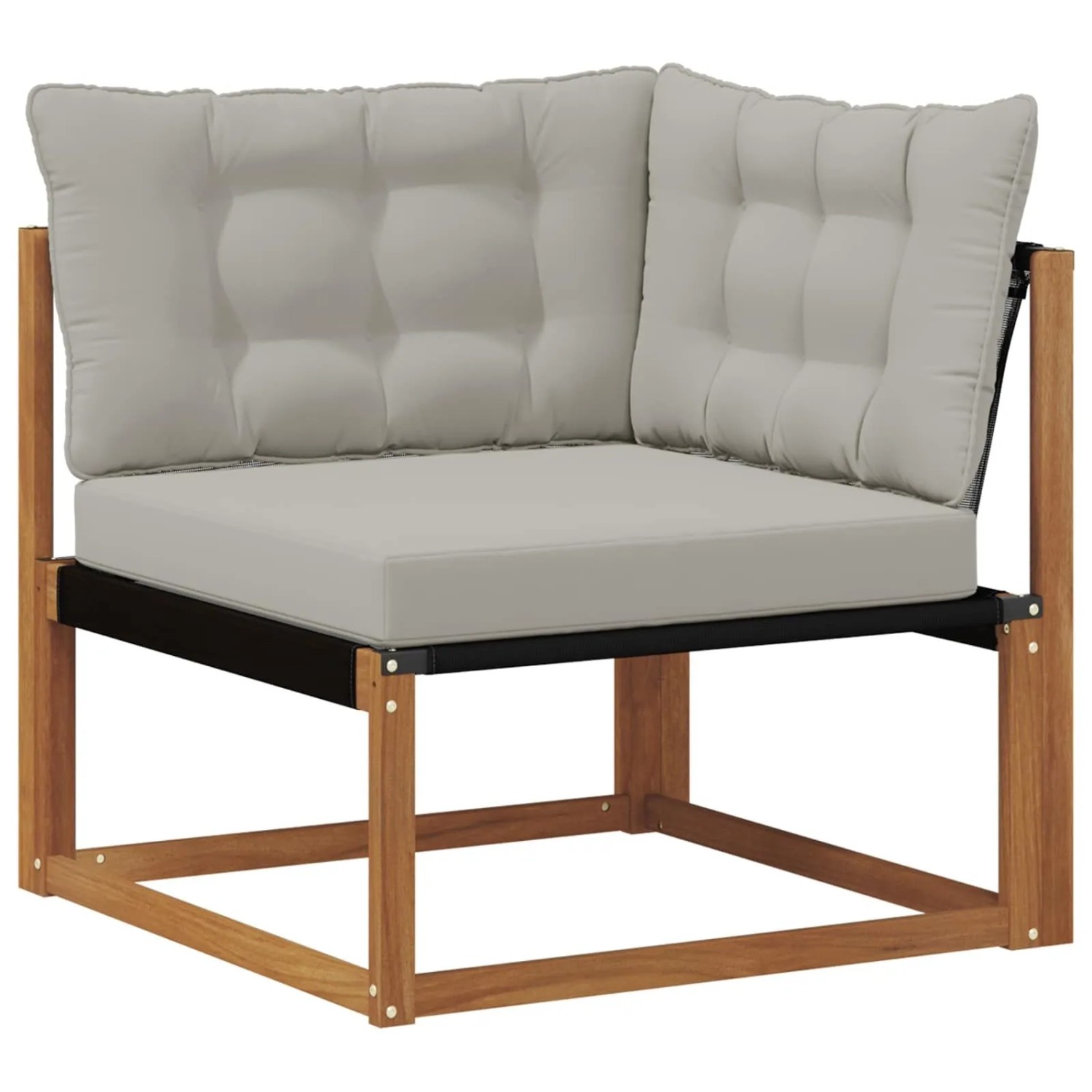 vidaXL Outdoor Ecksofa Massivholz Akazie Natur 900638