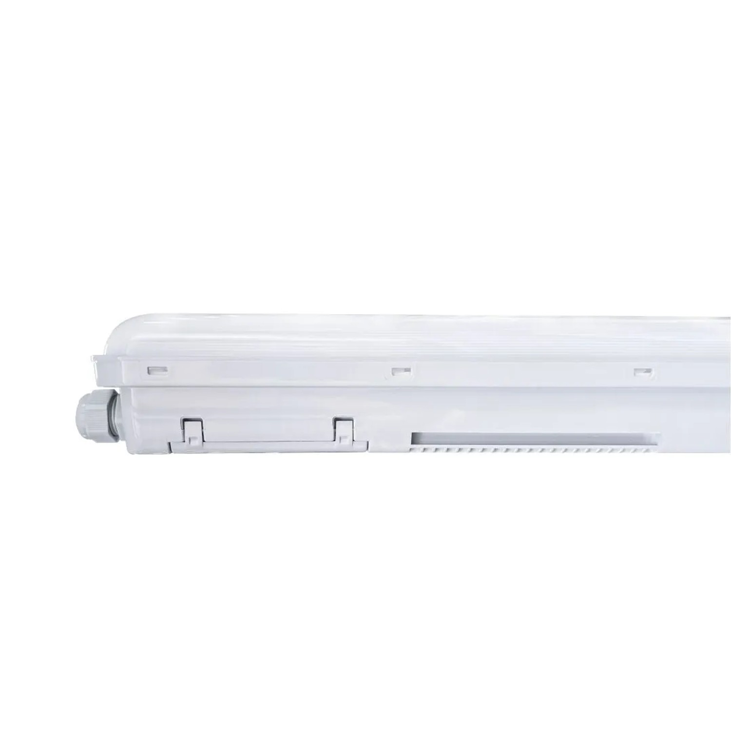 ENOVALITE LED Feuchtraumleuchte 120cm, 36W, mit Notlichtfunktion und IP66 Schutz.