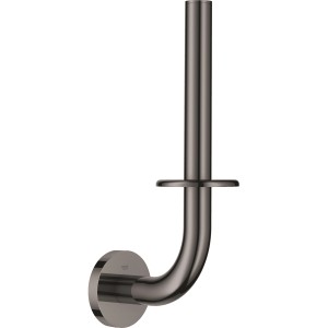 Grohe Essentials Reservepapierhalter in Hard Graphite für die Wandmontage.