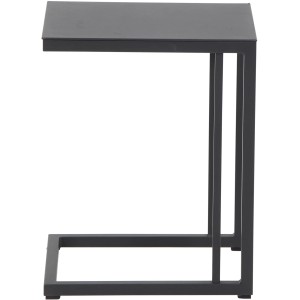 Rechteckiger, anthrazitfarbener Siena Garden Gartentisch Ramo, 33,5x40 cm, ideal für Balkon und Garten.