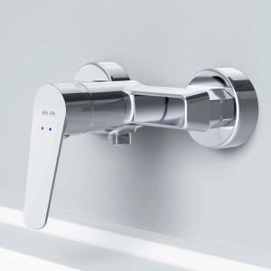 AM.PM Duscharmatur Hit, Einhebelmischer aus Chrom für die Dusche.