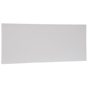 Weißes Infrarot-Heizpaneel HVH 600 Victory für Wand- oder Deckenmontage.