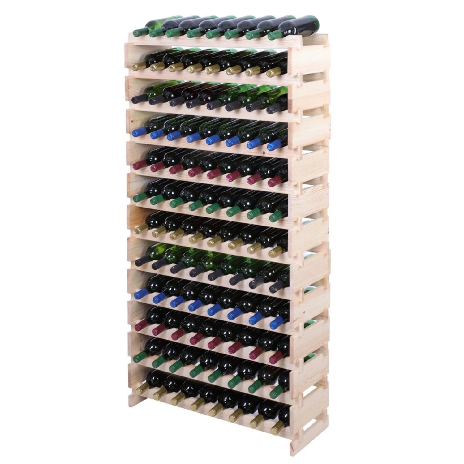 PROREGAL Weinregal VINOTECA FLEX PRO HxBxT 163x84x28cm 96 Flaschen Auf 12 E günstig online kaufen