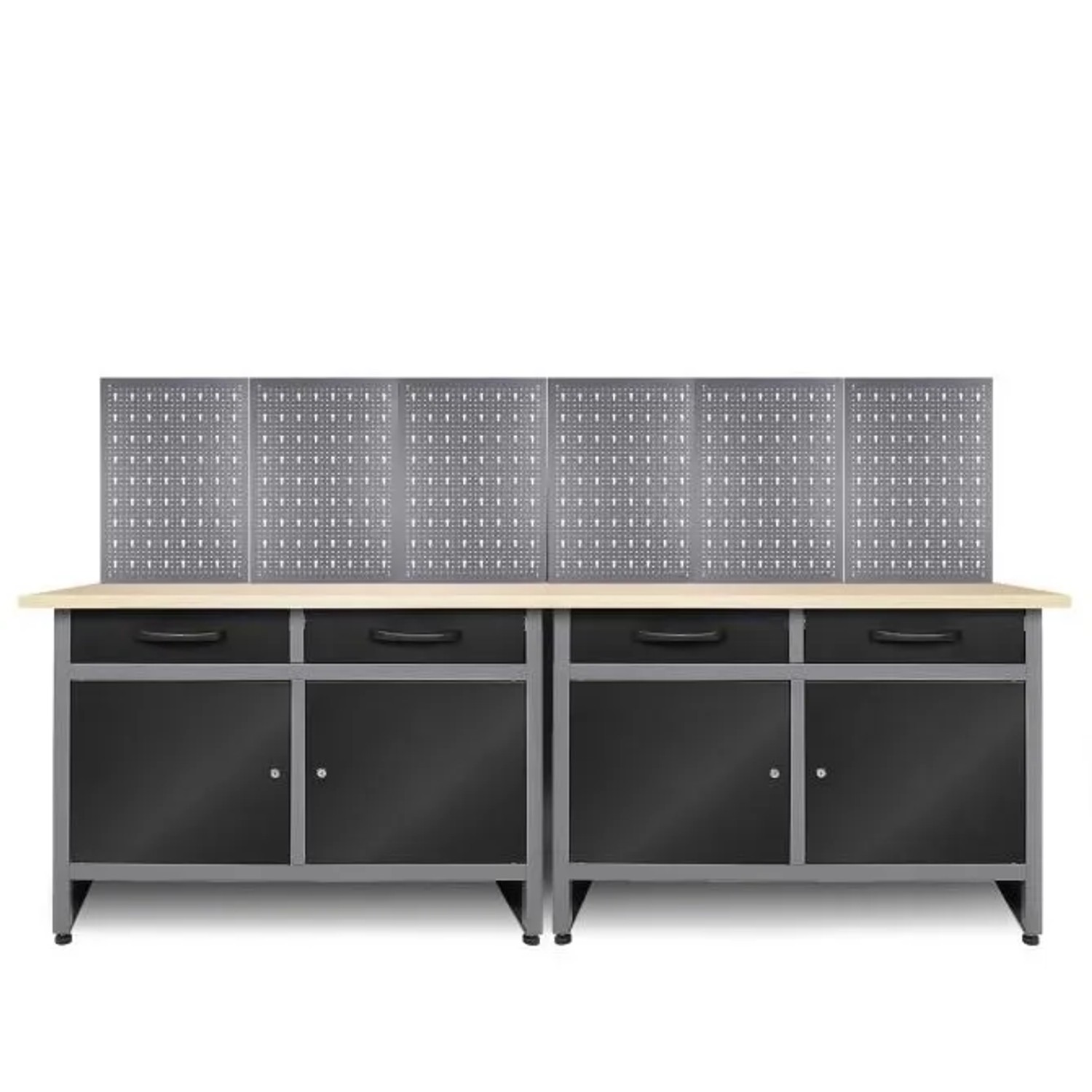 Ondis24 Werkstatt Set Werner 240cm + 6LW Melamin