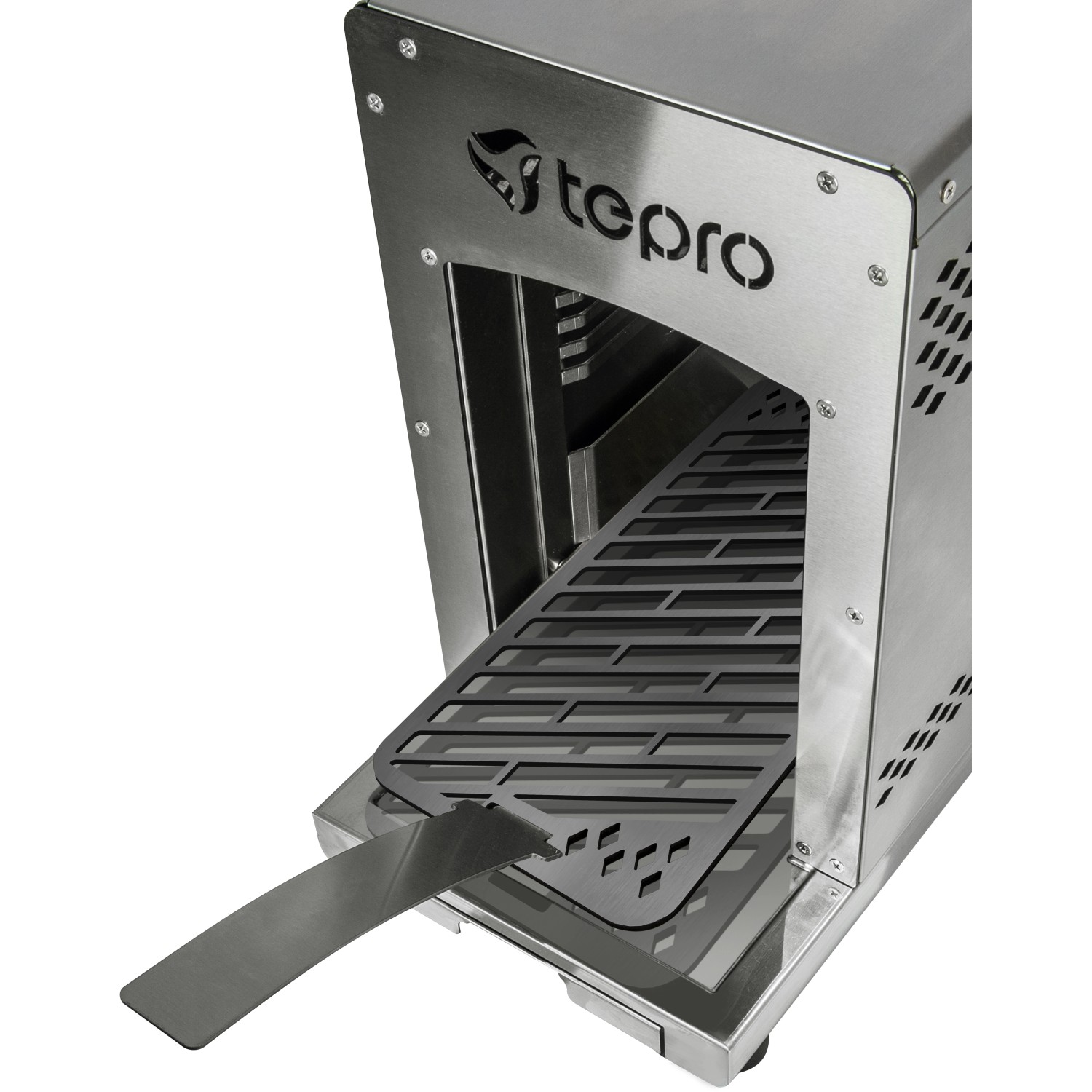 Tepro Toronto Gas-Steakgrill mit 800°C Oberhitze und Grillrost aus Edelstahl.