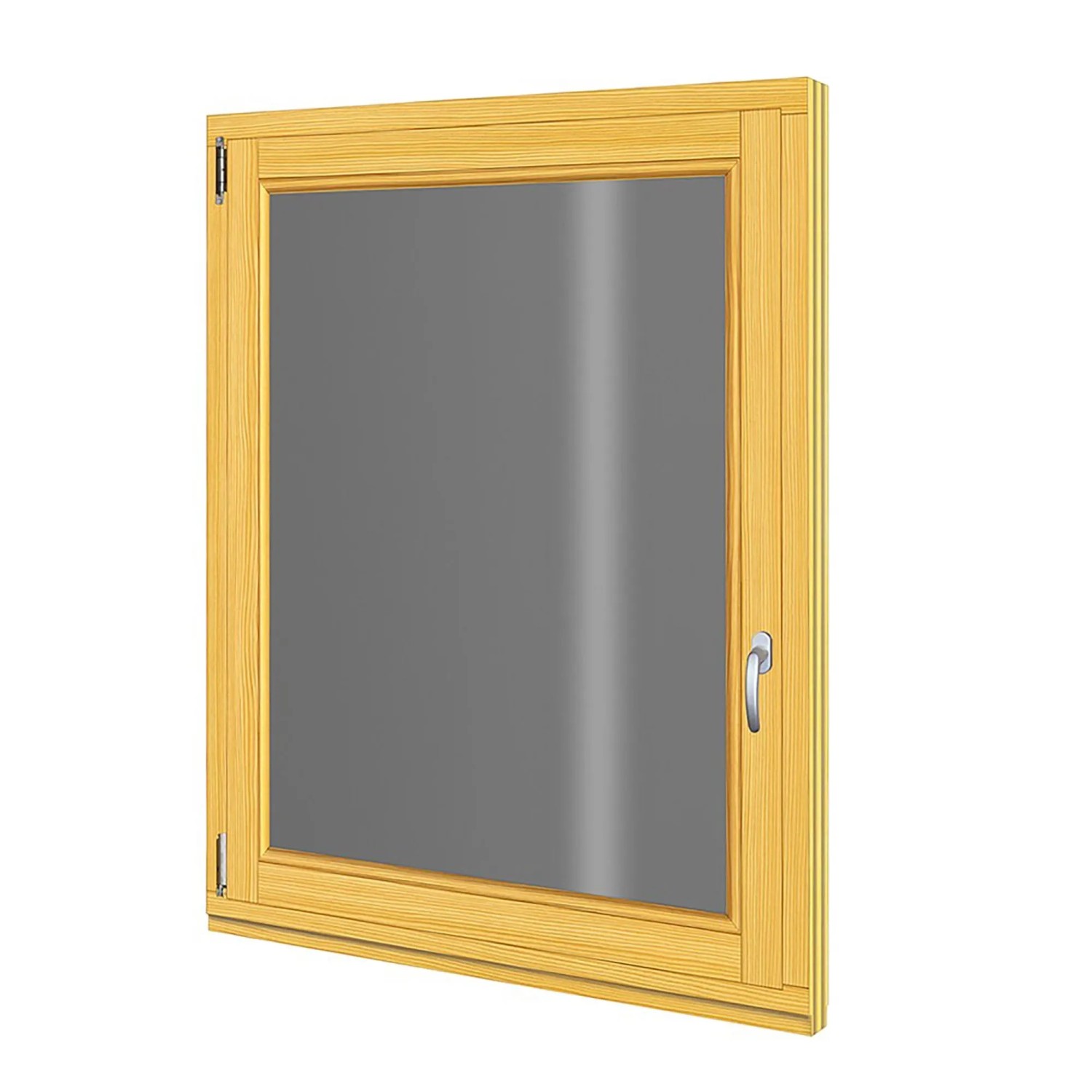 Roro Holzfenster Fichte 98 cm x 118 cm DIN L günstig online kaufen